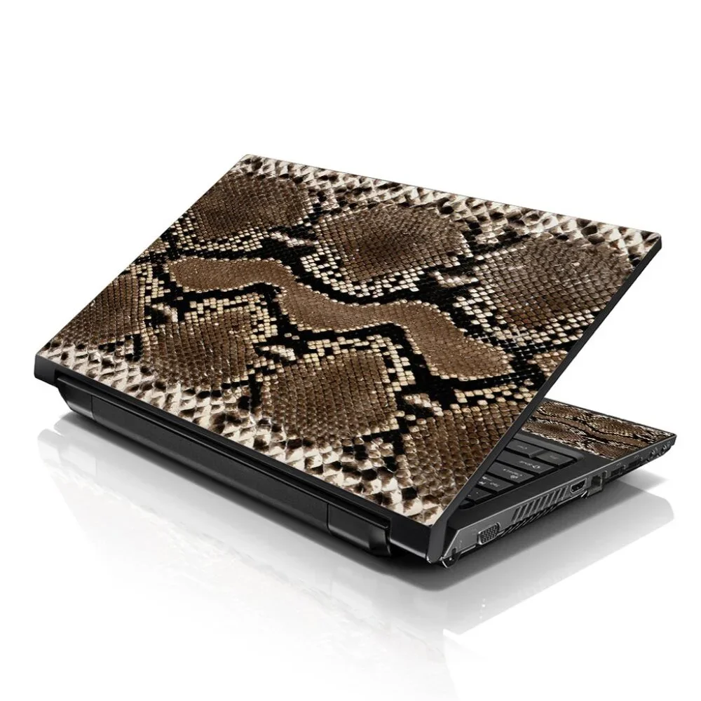 LSS 15.6 & 17.3 Inches Laptop Notebook Skin Sticker Decal - Snake Print